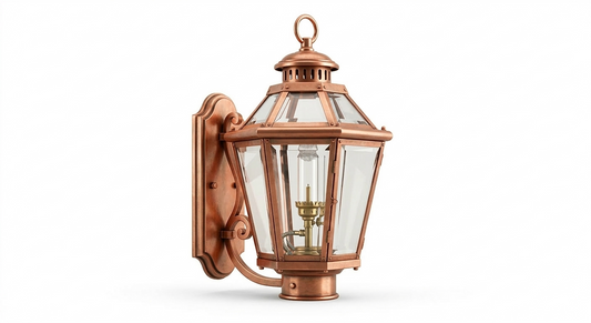 Auremont Heritage Copper Wall Lantern